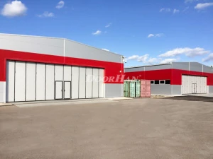 Промышленные ворота DoorHan складные с нижней направляющей серии ifg-lg 12000x5000