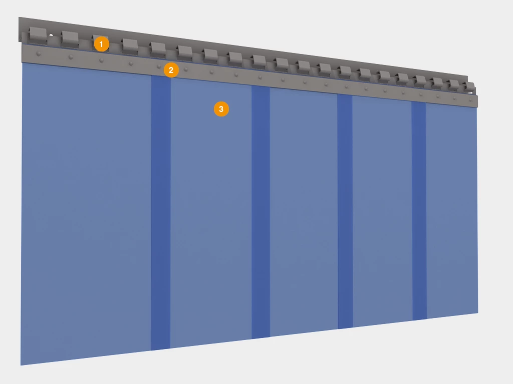 ПЛЕНОЧНЫЕ ПОЛОСОВЫЕ ЗАВЕСЫ СЕРИИ FC